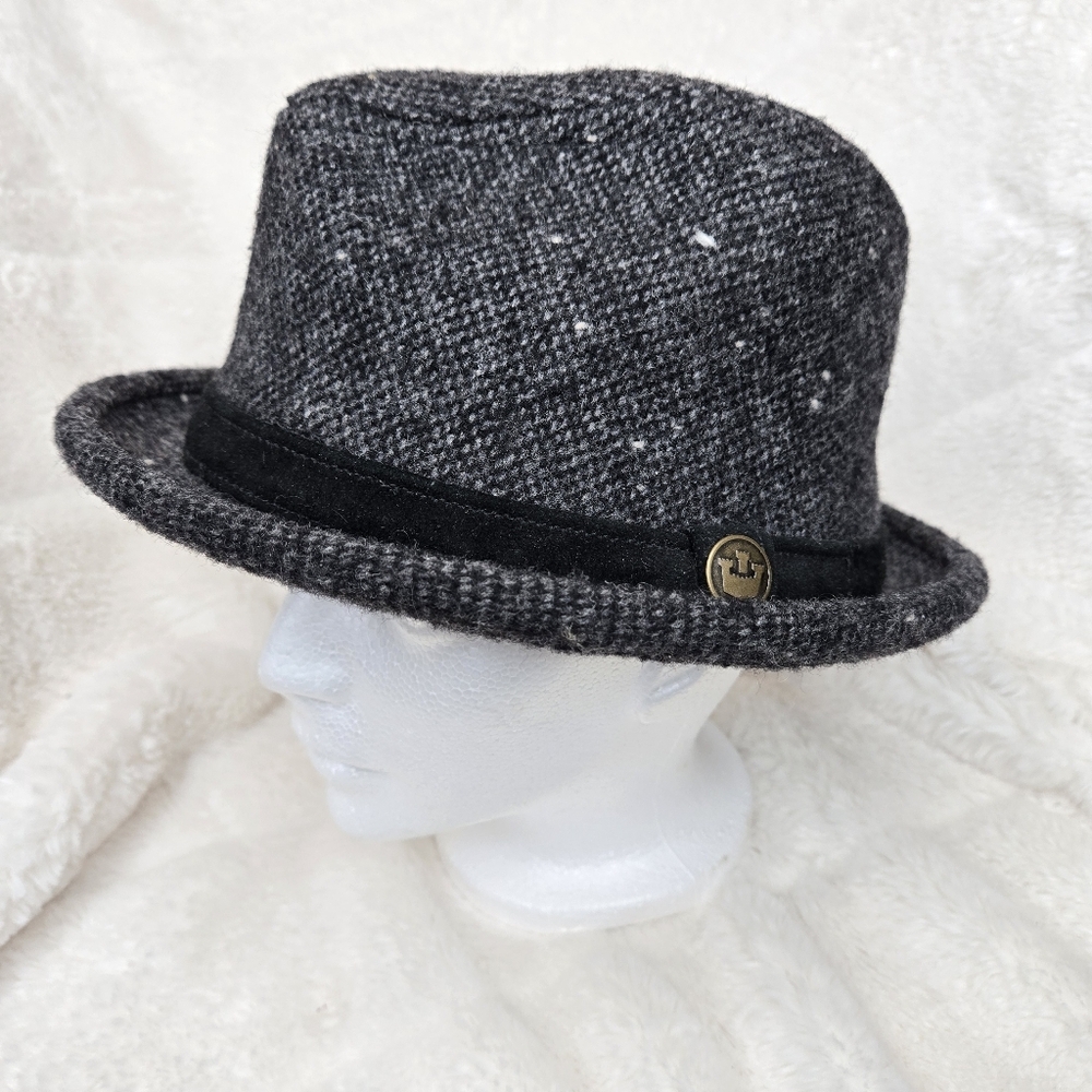Goorin Brothers X‎ Woolrich Gidon Hamel Wool Tweed Fedora Hat